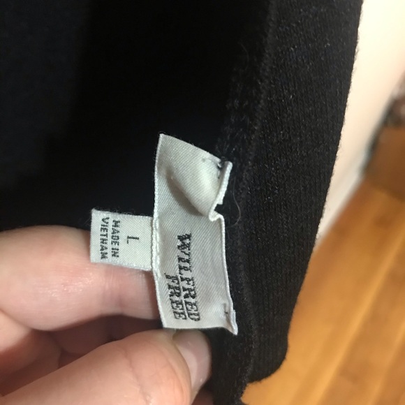 NWOT Wilfred Free MIYANDA DRESS wrap back - Picture 3 of 3